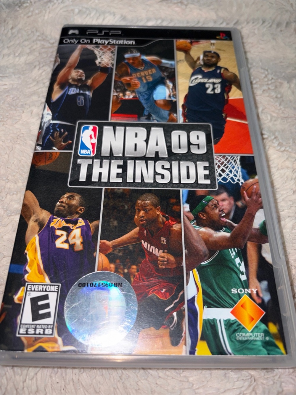 Sony PSP Game Case — Silver, Black, White